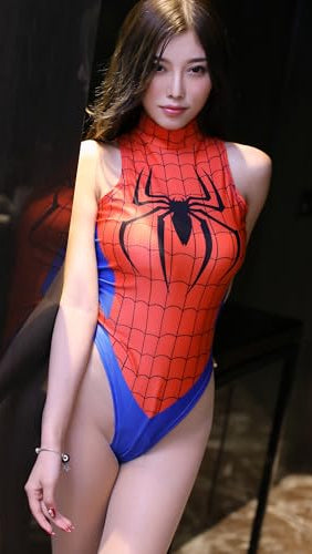 Xivir Red Spider Cosplay Bodysuit